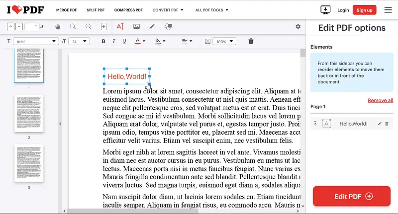 iLovePDF 2